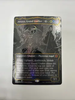 MTG English Atraxa, Grand Unifier (Oil Slick Raised Foil) NM Foil Magic - Image 1