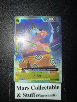 Jinbe (Alt Art) ST29-005 C Stard Deck (EGGHEAD) - ONE PIECE Card Game English NM - Image 1