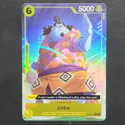 Jinbe (Alt Art) ST29-005 Deck Egghead - ONE PIECE Card Game English NM - Image 1