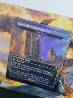 Magic The Gathering Promo Card - Lord Of The Rings Osgiliath/Kor Horizon Mythic - Image 2