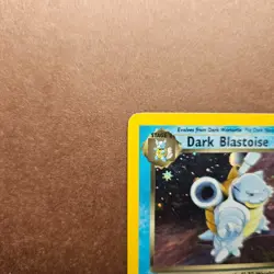 1st Edition Dark Blastoise 3/82 Pokemon Team Rocket Holo Rare Card - HP - First - Image 2