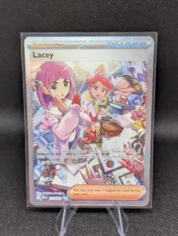 Pokemon TCG Lacey 172/142 SIR Full Art Trainer Stellar Crown LP English - Image 2