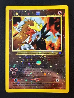 Entei Wizards Black Star Promo 34 Holo Pokemon - Image 1