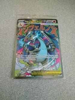POKEMON SEALED MEGA CHARIZARD EX + ORICORIO EX BLACK STAR PROMO UPC - Image 1