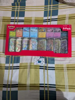 Pokemon TCG: Prismatic Evolutions Costco Mini Tins 8 Pack - New & Sealed - Image 1