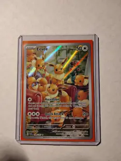 Pokemon TCG Eevee 188/167 Full Art Illustration Rare Twilight Mascarade NM - Image 1