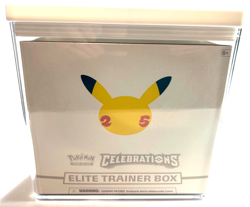 POKEMON ELITE TRAINER BOX 25TH CELEBRATIONS ETB - NEW - SEALED W/CASE AWESOME ! - Image 1