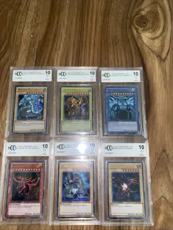 Yu-Gi-Oh 2010 Legendary Collection BCCG Mint 10’s 1st Edition (Lot Of 6) - Image 1