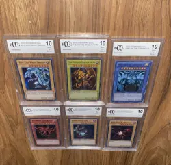 Yu-Gi-Oh 2010 Legendary Collection BCCG Mint 10’s 1st Edition (Lot Of 6) - Image 3