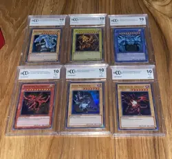 Yu-Gi-Oh 2010 Legendary Collection BCCG Mint 10’s 1st Edition (Lot Of 6) - Image 5