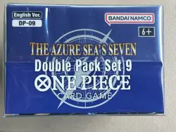 One Piece TCG: Double Pack Set 9 The Azure Sea's Seven - FACTORY SEALED! - Image 3