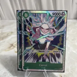 X2 One Piece The Azure Sea’s Seven OP14-EB04 Carrot EB04-013 SR English - Image 1