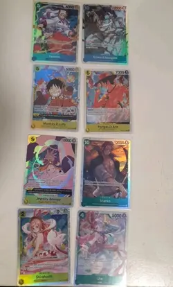 ONE PIECE TCG ENGLISH PREMIUM Mystery Pack -3x SR + LEADER + WAIFU - BONUS HIT - Image 1