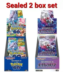 Pokemon Card Game Dark Phantas & Pokemon Go Booster Box set s10a s10b Sealed - Image 1