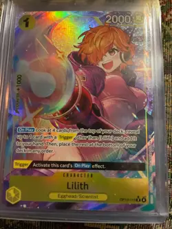 Lilith OP13-113 Alt Art R Carrying On His Will One Piece Card Game English - Image 1