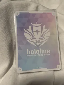 White Cheer hY01-008 Promo hololive Official Card Game Anime Expo 2025 Rare NM - Image 2