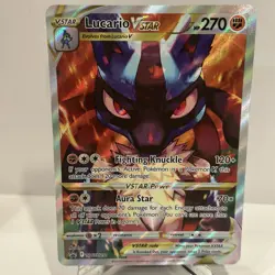 Pokemon Lucario VSTAR Holo Promo SWSH291 SWSH: Sword & Shield Promo Cards - Image 1