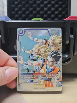 Gotenks - SB02-022 Alternate Art Manga Booster 02 Dragon Ball Card English - Image 3
