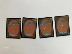 BLACK Alternate 4th Edition Lot - MTG - x4- Spirit Shackle, Frozen Shade, Fear.. - Image 2