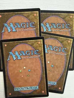 BLACK Alternate 4th Edition Lot - MTG - x4- Spirit Shackle, Frozen Shade, Fear.. - Image 3