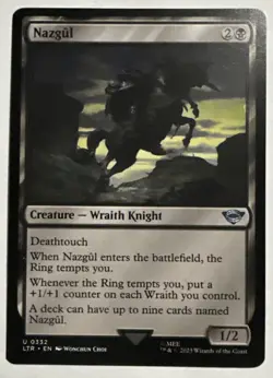 Nazgul 332 - NM - Lord of the Rings MTG - Image 1