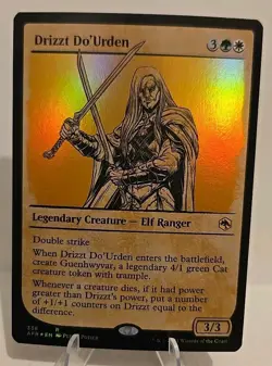 Drizzt Do'Urden (Showcase) MTG Adventures in the Forgotten Realms Foil - Image 1
