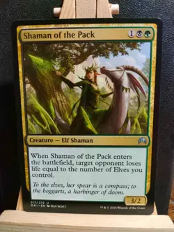 Shaman of the Pack - Magic Origins - Uncommon - NM to LP (see pics) MTG - Image 1