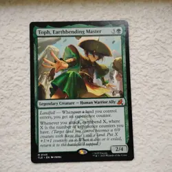 Toph, Earthbending Master 0145 Mythic Magic The Gathering Non Foil NM/MINT - Image 1
