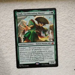 Toph, Earthbending Master 0145 Mythic Magic The Gathering Non Foil NM/MINT - Image 2