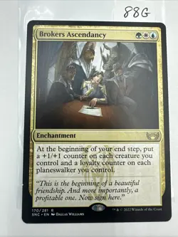 Brokers Ascendancy 170 Regular Border Non Foil NM Streets of New Capenna MTG - Image 2