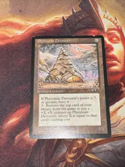 Phyrexian Devourer X1 Mtg Alliances Lp/Mp - Image 1