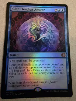 Glen Elendra's Answer - Foil Lorwyn Eclipsed - Mtg - Image 1
