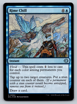 Rime Chill FOIL - Lorwyn Eclipsed MTG - Image 1