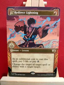 Redirect Lightning (Showcase) - Avatar: the Last Airbender - Rare - NM - MTG - Image 1