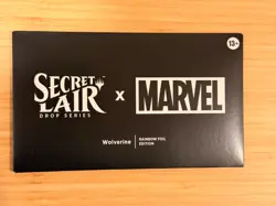 Wolverine FOIL Secret Lair -- Sealed Marvel MtG Magic New Rainbow Foil - Image 1