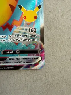 2021 Pokemon SURFING PIKACHU VMAX #009/025 Celebrations Holo Ultra Rare English - Image 5