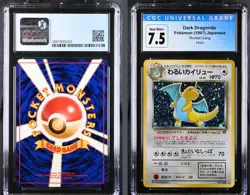 1997 Pokemon Japanese Rocket Gang Dark Dragonite No 149 Holo Rare CGC 7.5 NM - Image 1