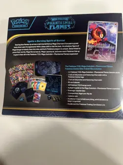Pokemon TCG Phantasmal Flames Pokemon Center ETB Elite Trainer Box SEALED - Image 4