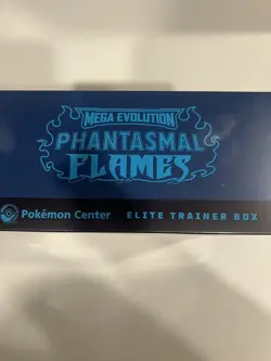 Pokemon TCG Phantasmal Flames Pokemon Center ETB Elite Trainer Box SEALED - Image 5