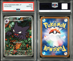 PSA 10 Haunter AR 022/021 Pokemon JP Starter Set Gengar ex 2025 SHIP FROM US - Image 1