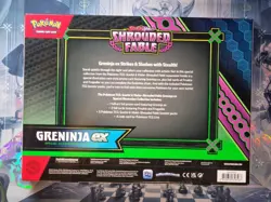 Pokemon TCG Greninja EX Special Illustration Collection Box Factory Sealed - Image 4