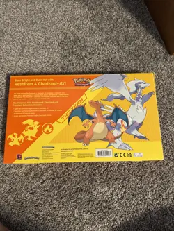 Pokemon Reshiram & Charizard GX Premium Collection - SEALED - LIGHT BOX DAMAGE - Image 2