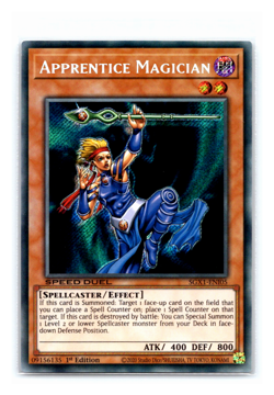 Apprentice Magician - SGX1-ENI05 - Secret Rare - 1st Edition Yugioh - Image 1