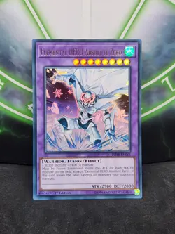 Yugioh Elemental HERO Absolute Zero BLHR-EN065 Ultra Rare 1st Edition NM - Image 1