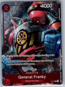 General Franky (Event Pack Vol. 2) P-027 English - One Piece Card - NM - Image 1