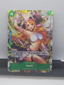Nami Alt Art Op14-031 One Piece Card Game English Super Rare Near Mint - Image 1