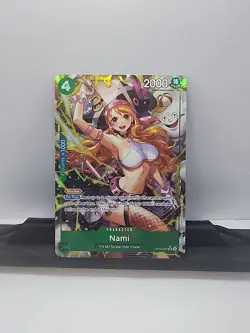 Nami Alt Art Op14-031 One Piece Card Game English Super Rare Near Mint - Image 2