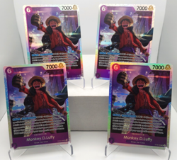 Monkey D. Luffy Playset - ST26-005 x4 - Starter Deck 26 - One Piece TCG - Image 1
