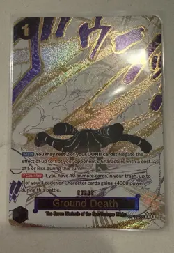 Ground Death (Alt Art) OP14-096 R THE AZURE SEA'S SEVEN English Event Manga - Image 2