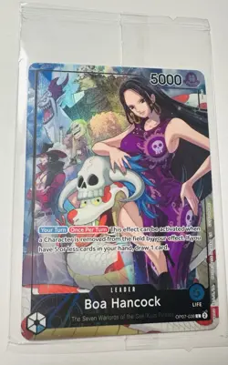 Boa Hancock OP07-038 ONE PIECE 2025 PSA Magazine SEALED Promo See Pictures - Image 1